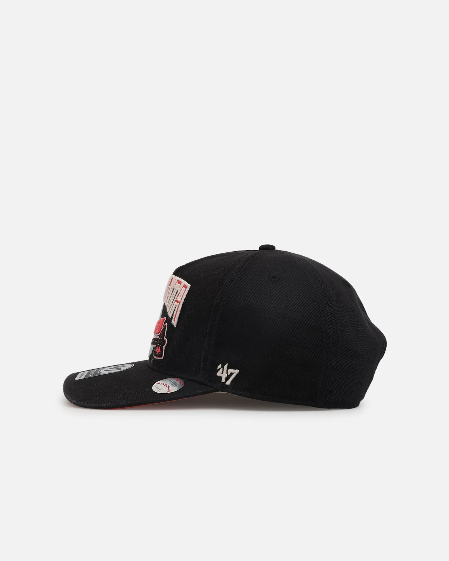 47 Brand Atlanta Braves 'MLB Trophy Case' 47 Hitch Snapback Black