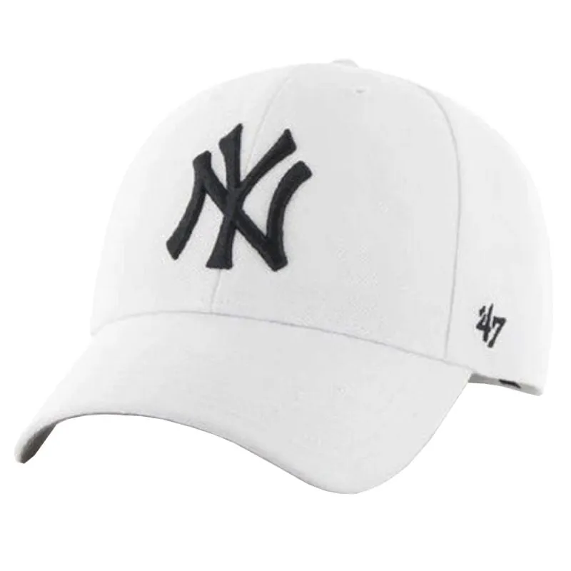 47 Brand Unisex New York Yankees MVP Cap - White