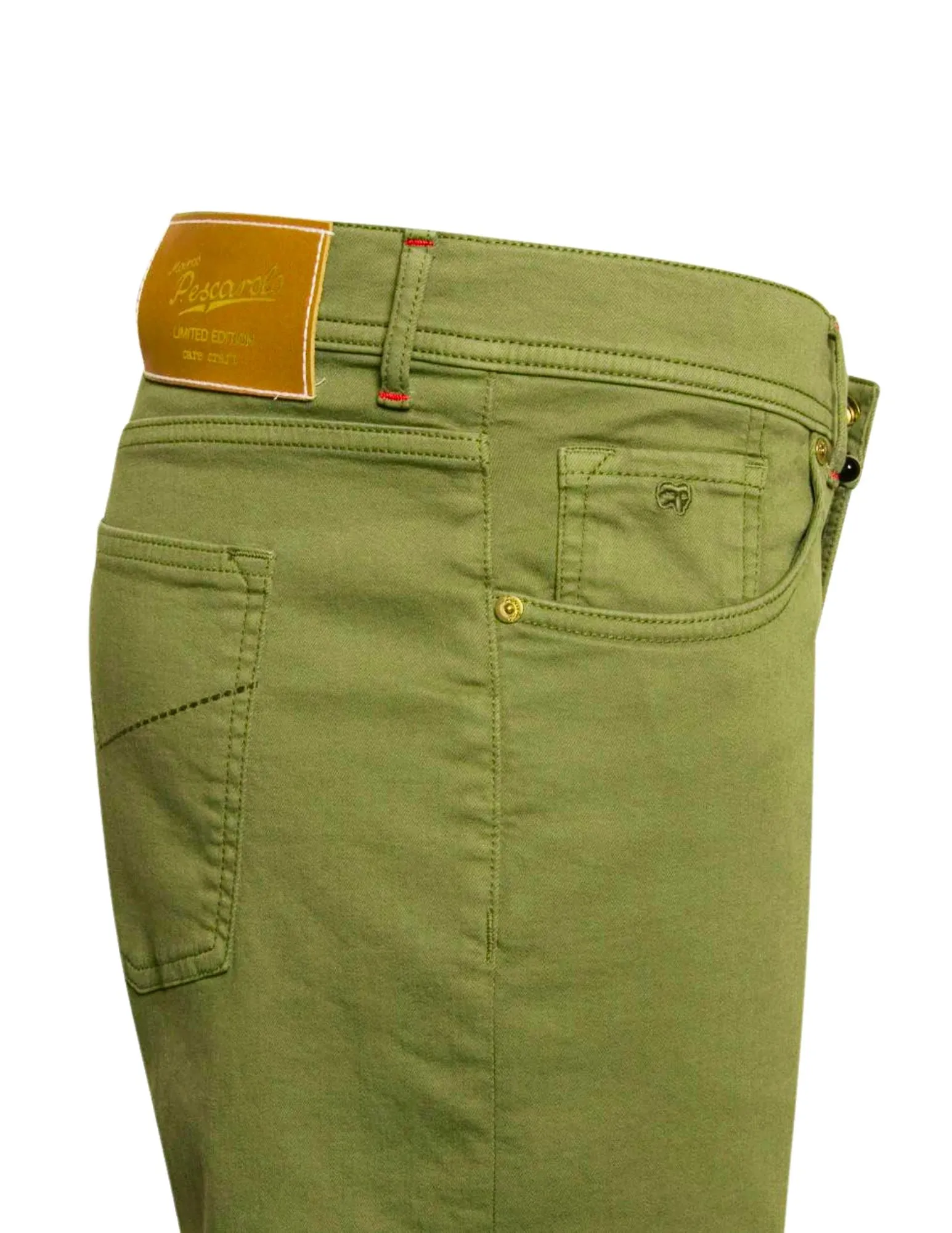 5-Pkt Bull Denim | Pistachio