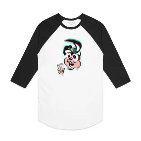 7-Eleven® x Punk Bunny™ Spray Paint Baseball Tee