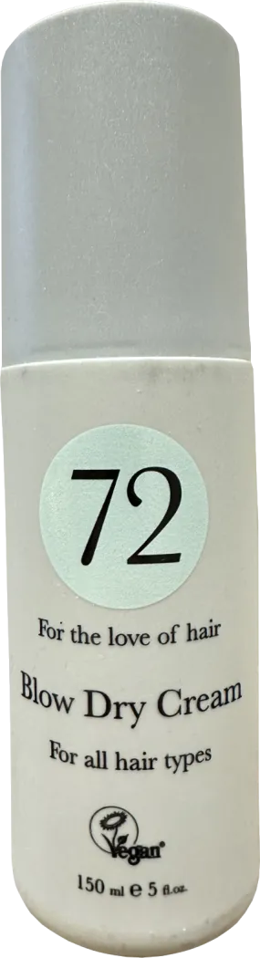 72 hair Blow Dry Cream 150ml