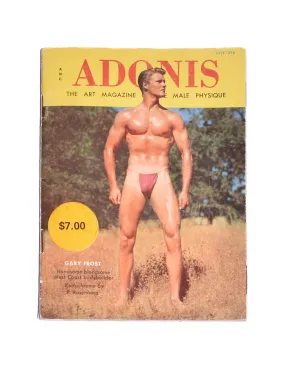 Adonis: The art magazine of the male physique, July 1956