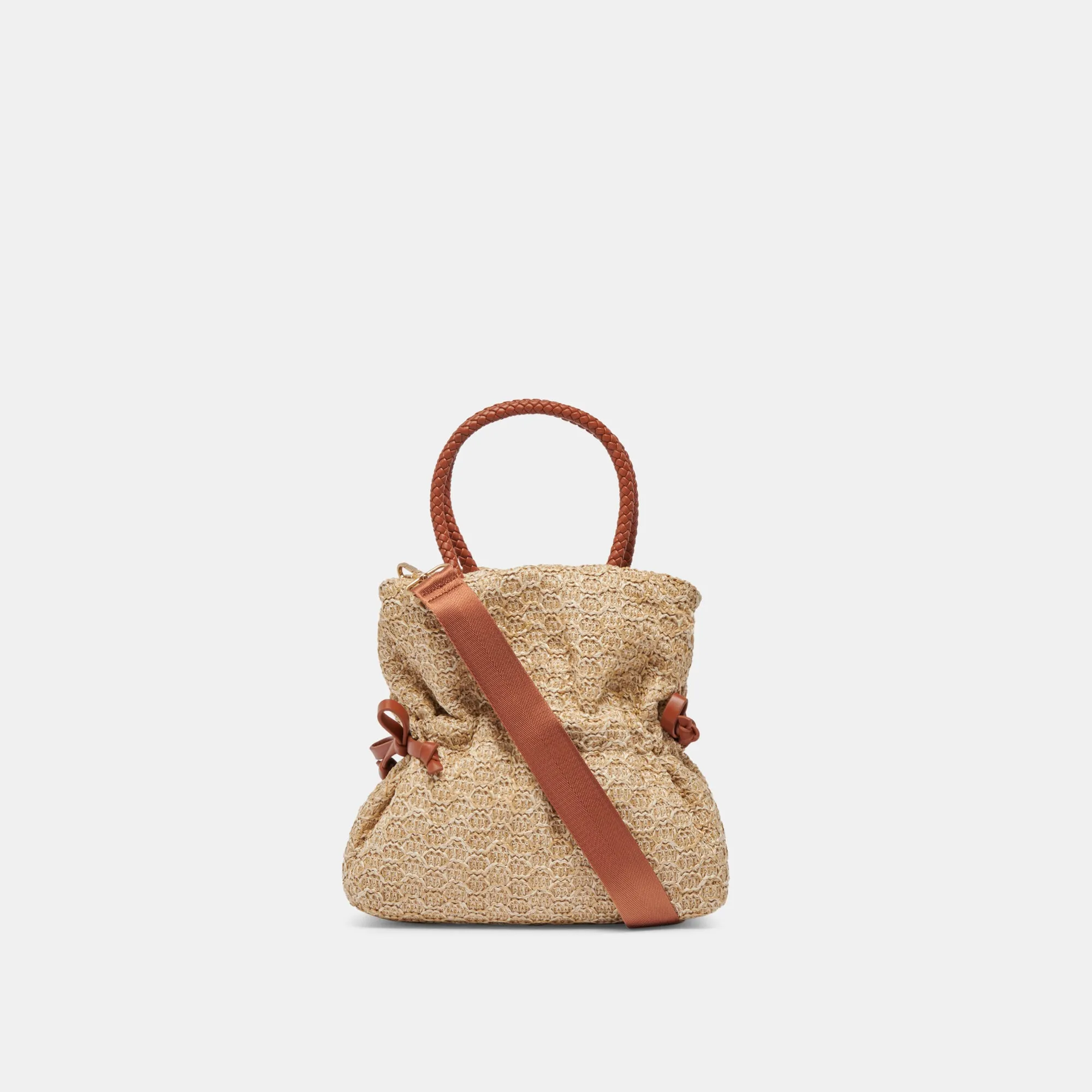 AGNES HANDBAG NATURAL RAFFIA