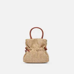 AGNES HANDBAG NATURAL RAFFIA