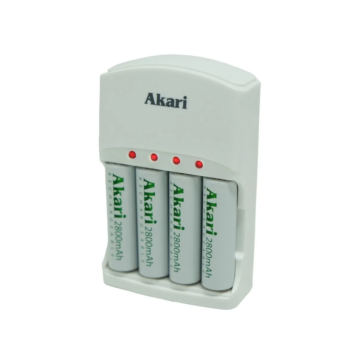 Akari Automatic Battery Charger with FREE 4x2800 mah battery (ARBC-804)