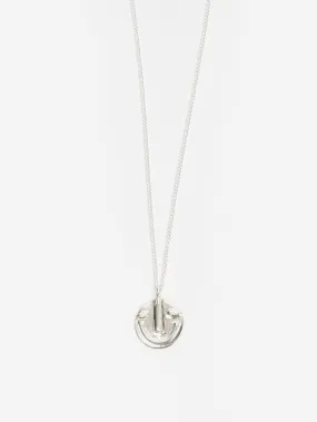 Alec Doherty Good Day Bad Day Pendant Necklace - Silver