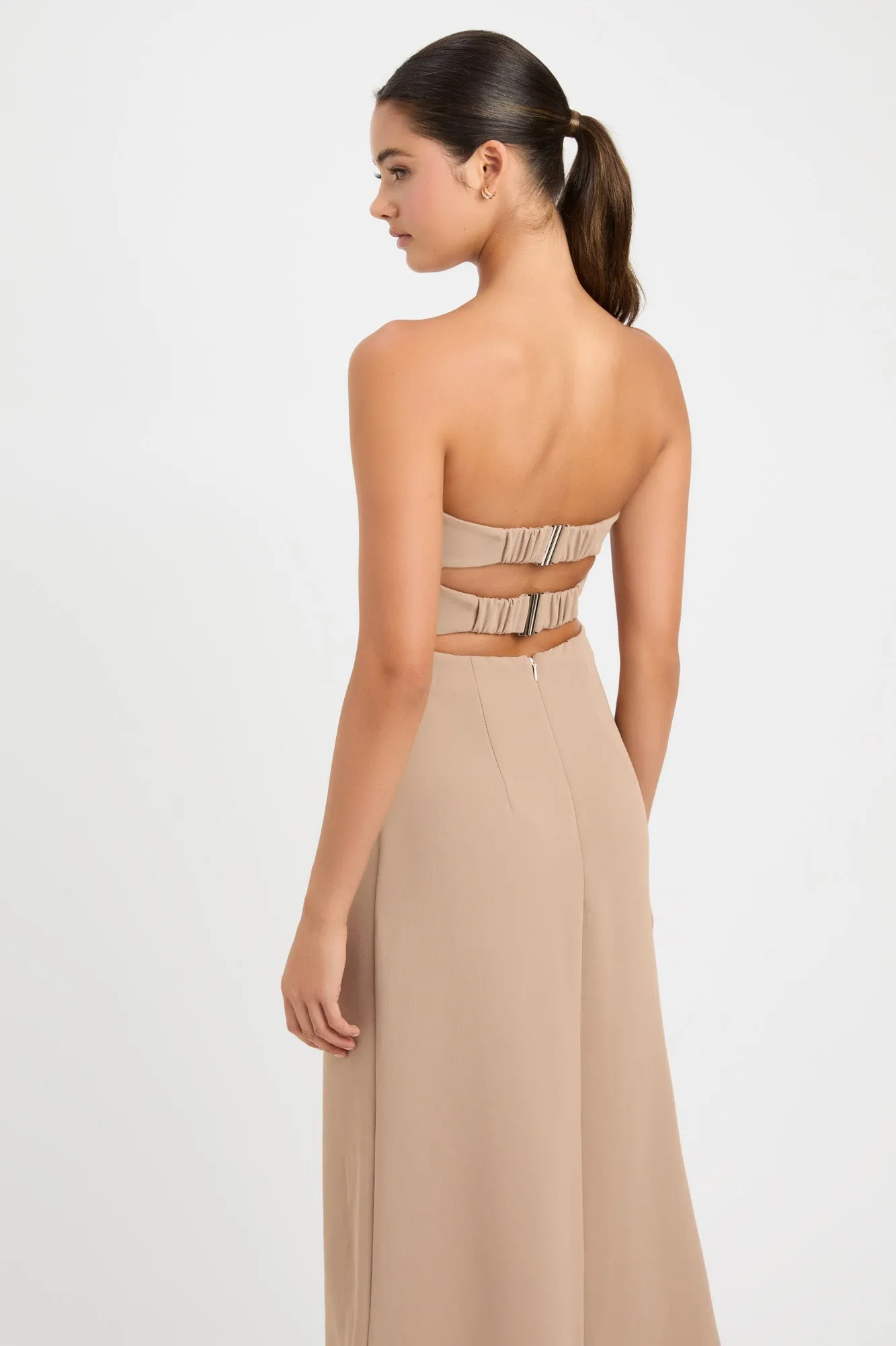 Alpha Strapless Dress