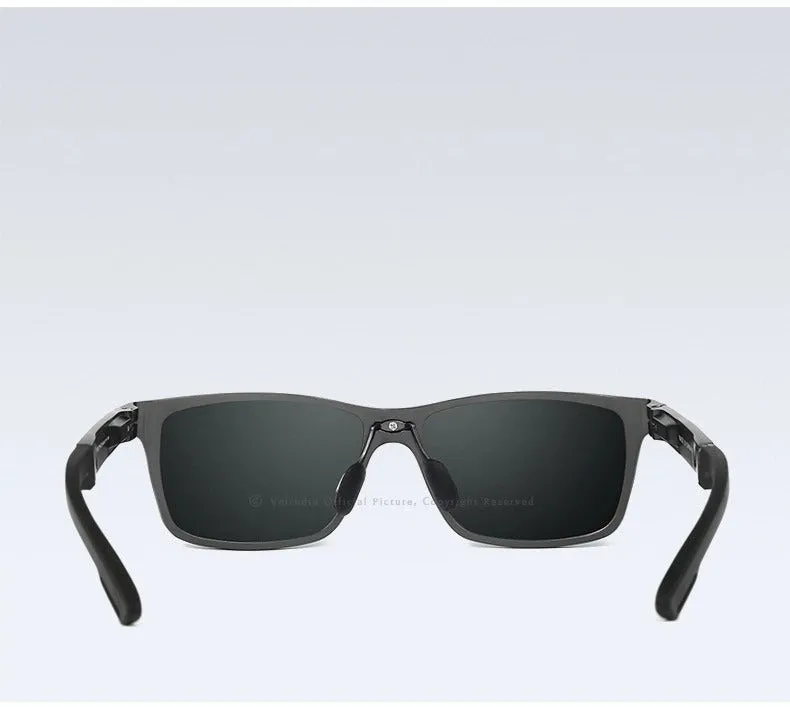 Aluminum Mirror Eyewear Polarized Lens Fashion Sunglasses for Men