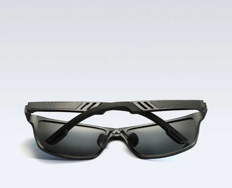 Aluminum Mirror Eyewear Polarized Lens Fashion Sunglasses for Men