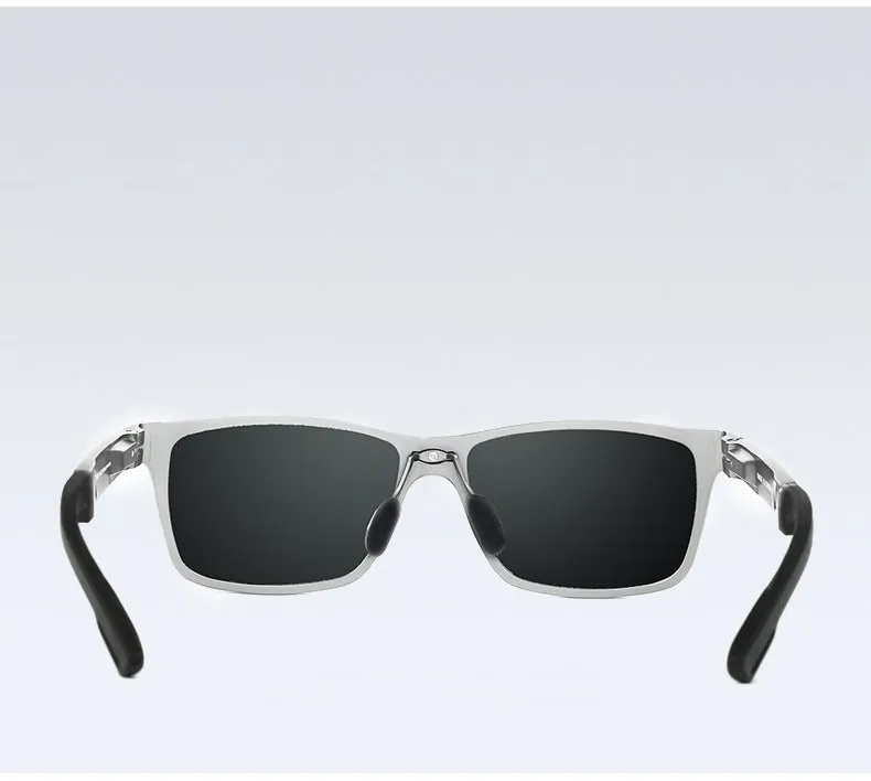 Aluminum Mirror Eyewear Polarized Lens Fashion Sunglasses for Men