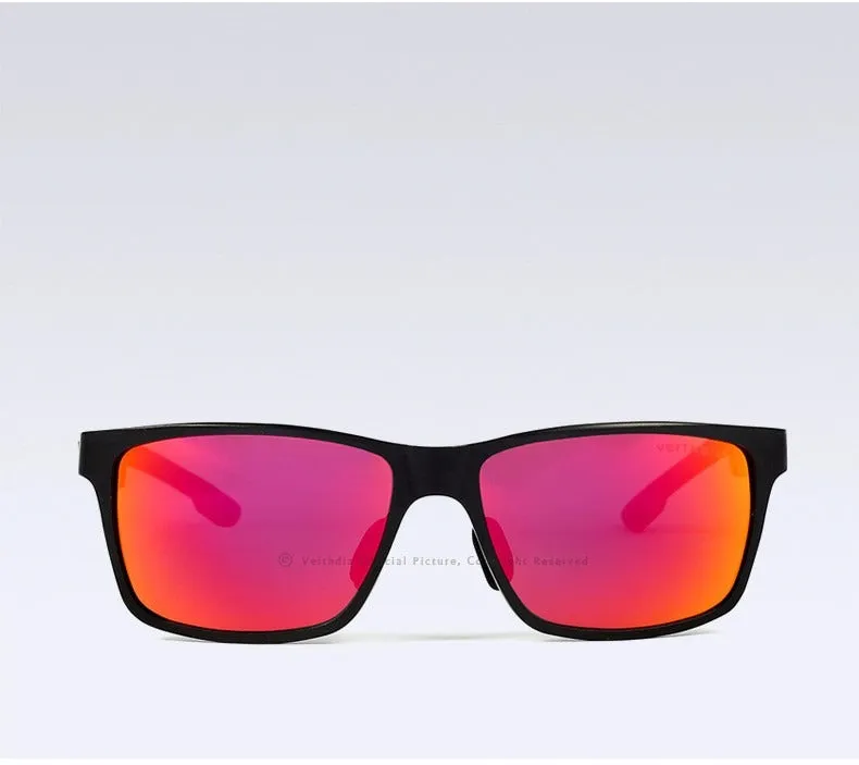 Aluminum Mirror Eyewear Polarized Lens Fashion Sunglasses for Men