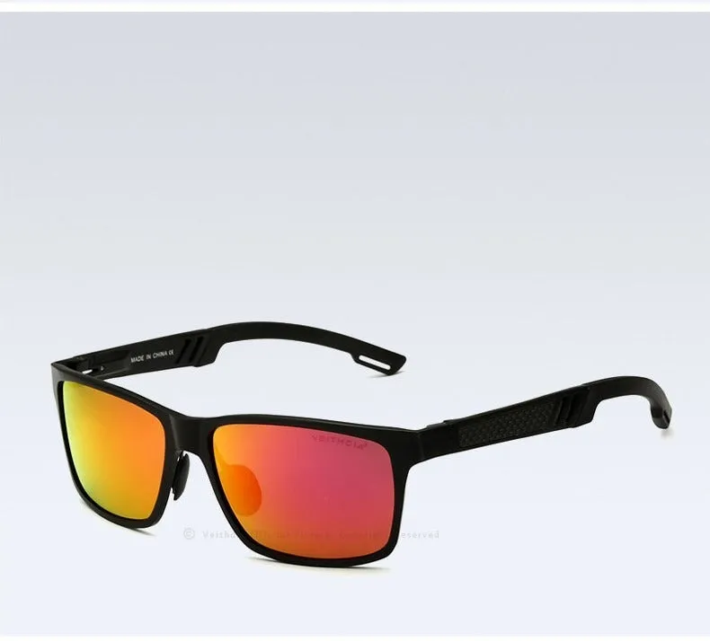 Aluminum Mirror Eyewear Polarized Lens Fashion Sunglasses for Men