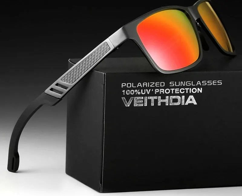 Aluminum Mirror Eyewear Polarized Lens Fashion Sunglasses for Men