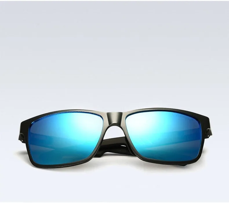 Aluminum Mirror Eyewear Polarized Lens Fashion Sunglasses for Men