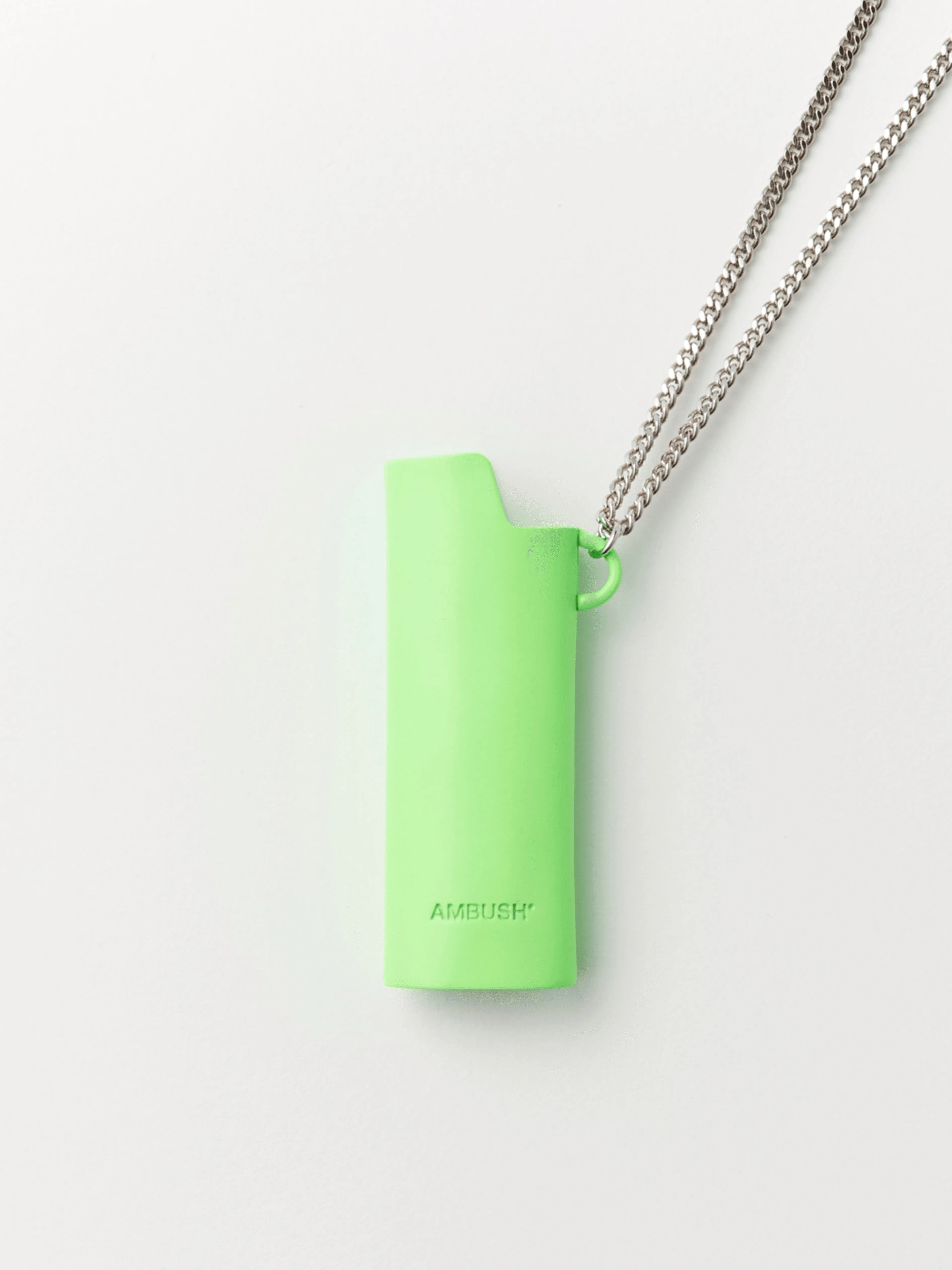 Ambush Lighter Case Necklace (Green) Small