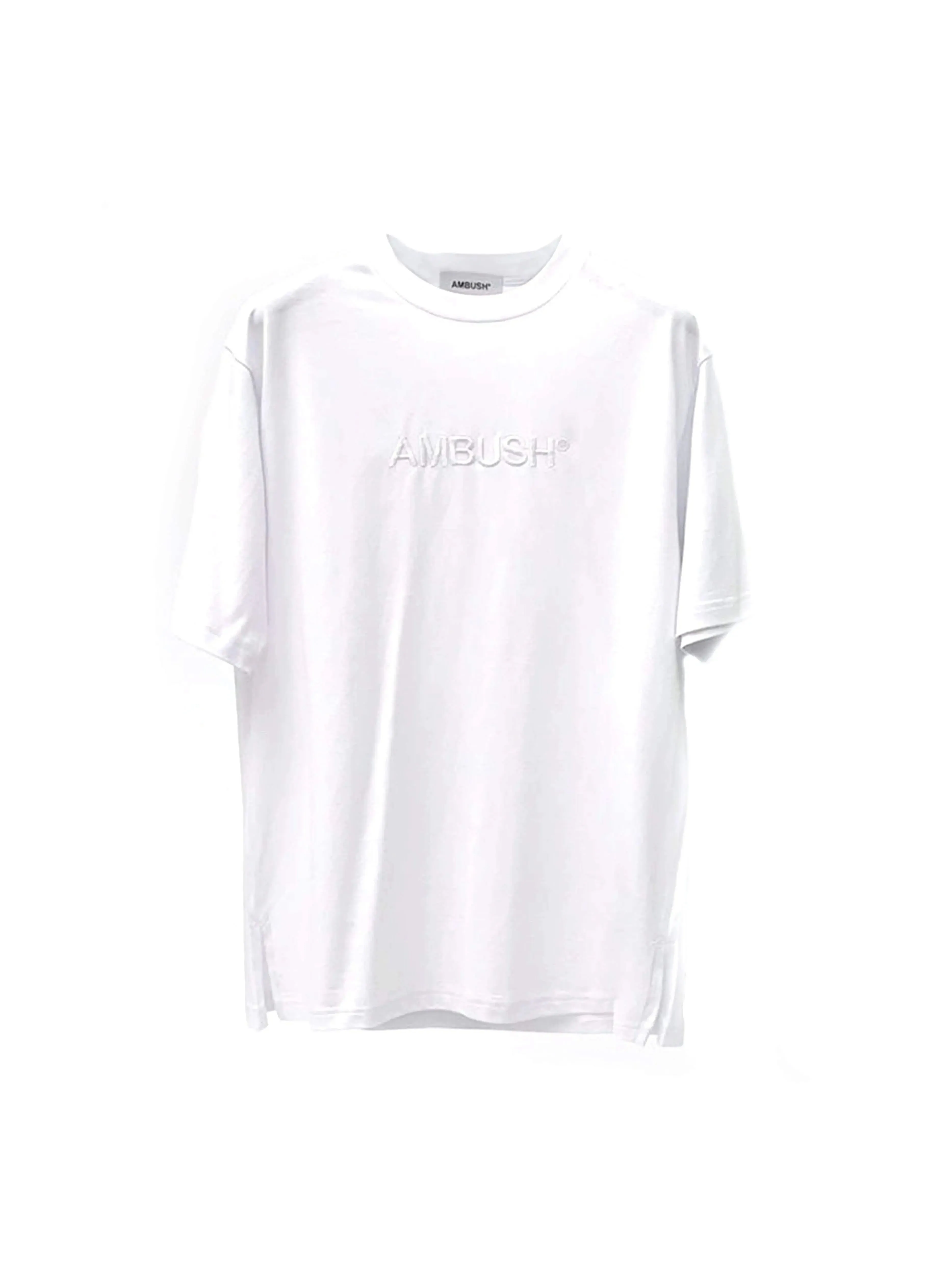 Ambush Logo Embroidery Tee White