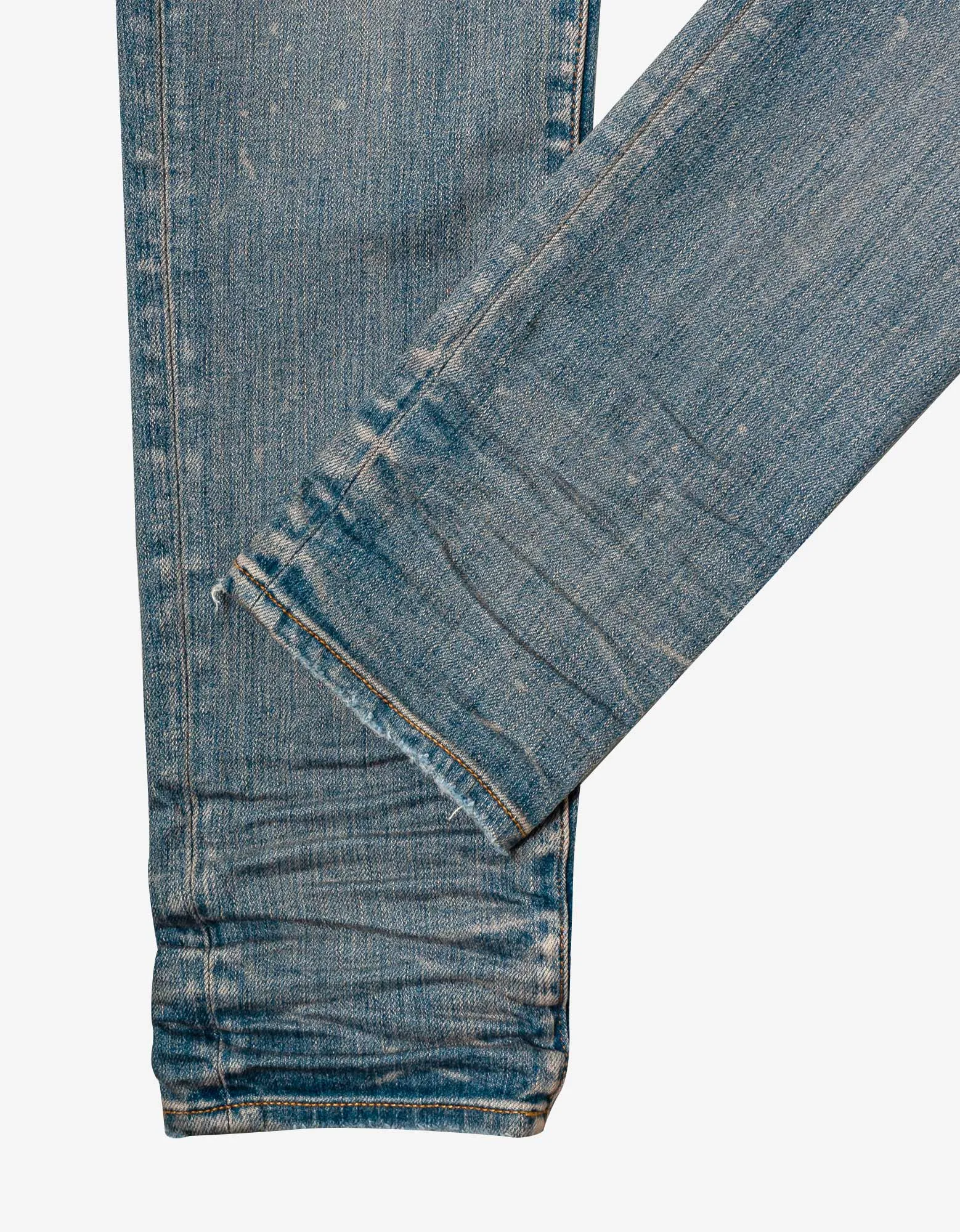 Amiri Tie Dye Bandana Thrasher Clay Indigo Jeans