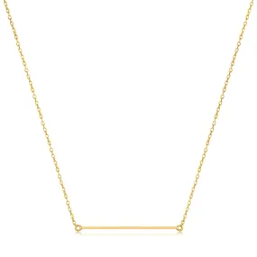 Ania Haie 14kt Gold Solid Bar Necklace