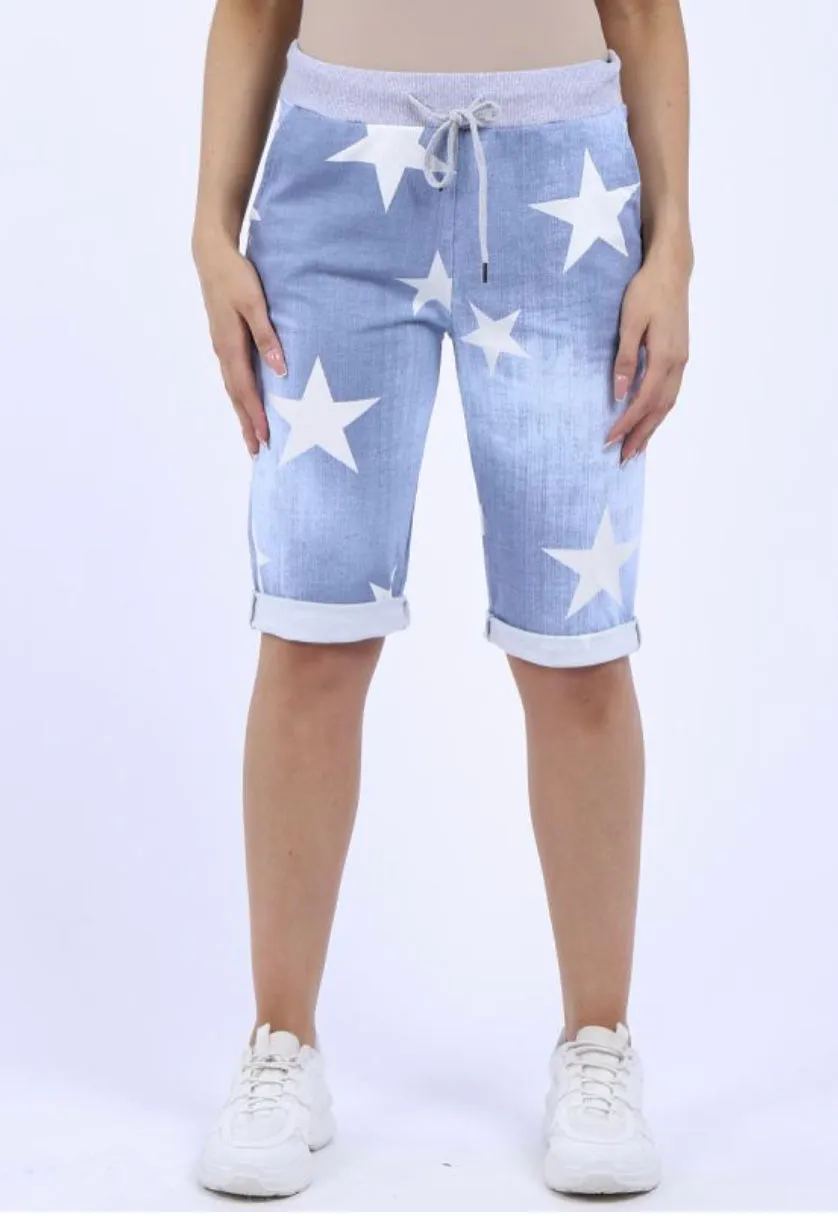 Anne   Kate Italian Star Print Shorts 10-14