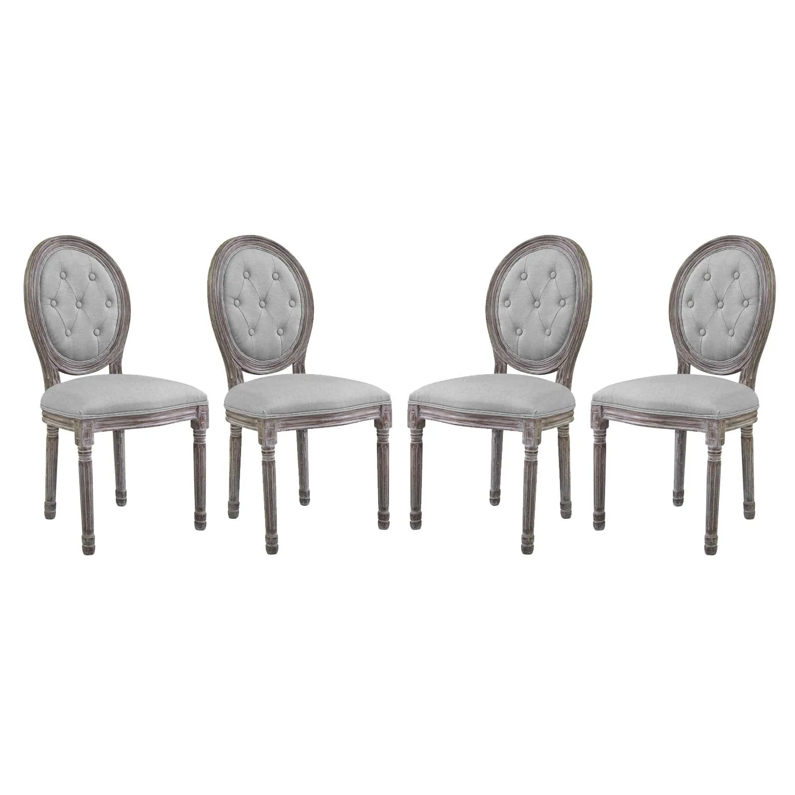 Arise Dining Side Chair Upholstered Fabric Set of 4