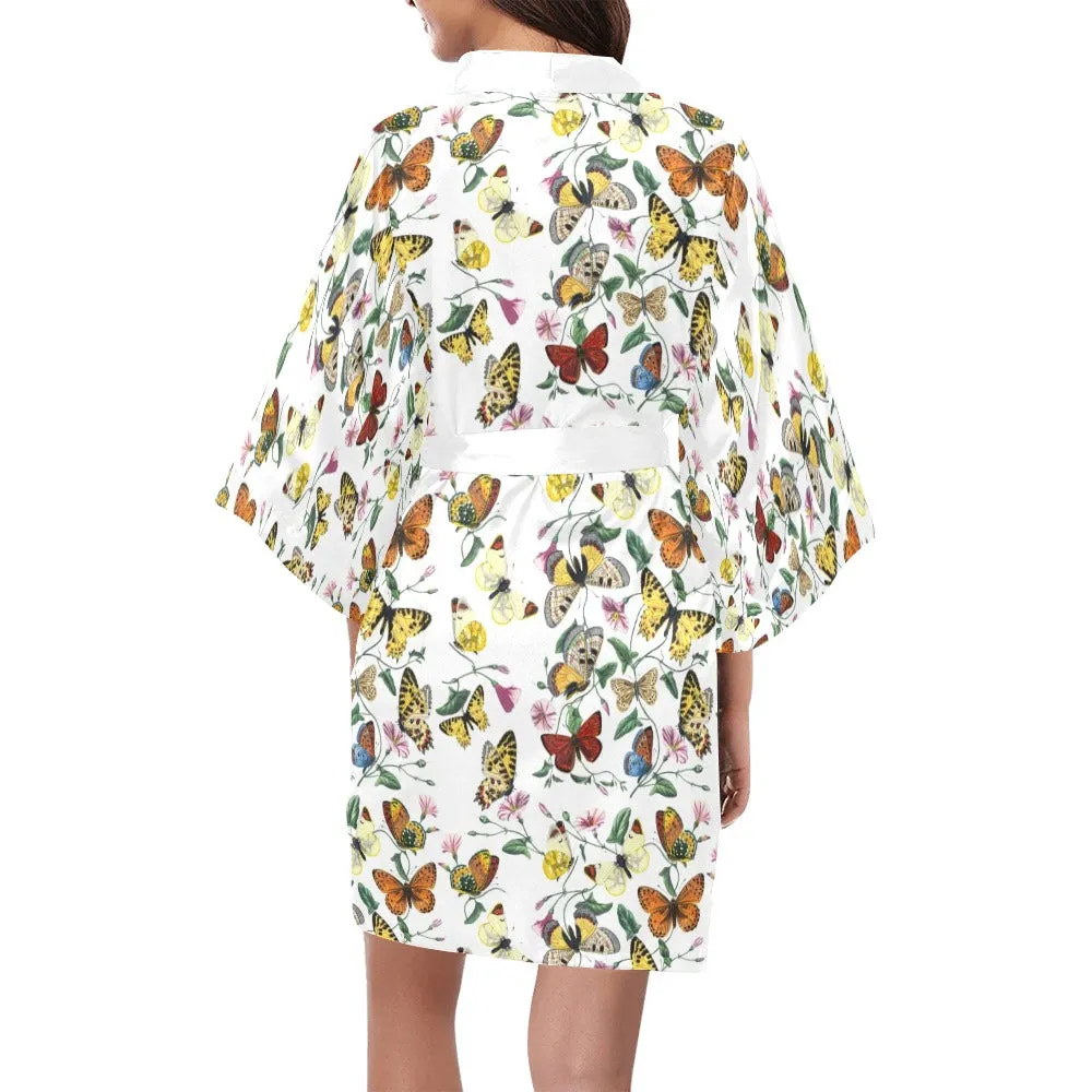 artsadd butterfly print Kimono Robe