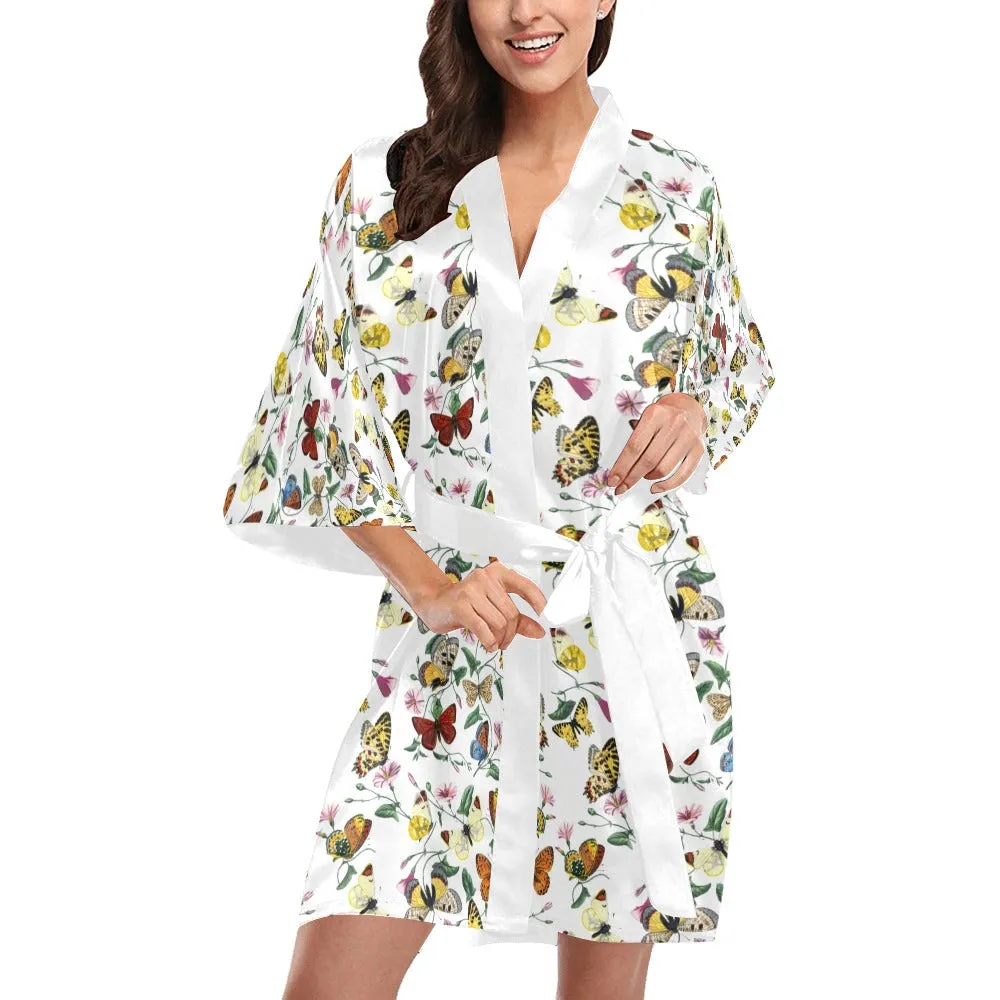 artsadd butterfly print Kimono Robe