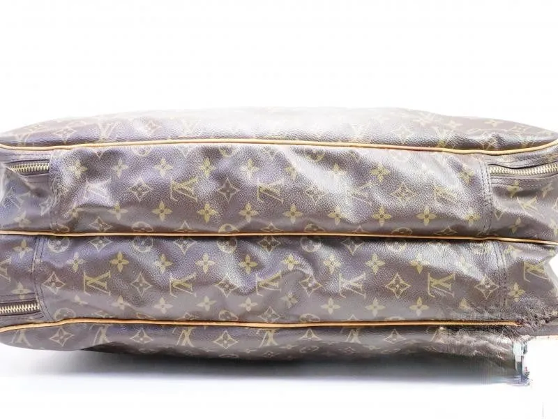 Authentic Pre-owned Louis Vuitton Monogram Alize 2 Poches Traveling Soft Suitcase M41392 181127