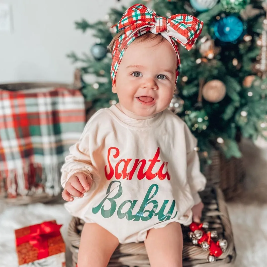 Baby Santa Baby Romper