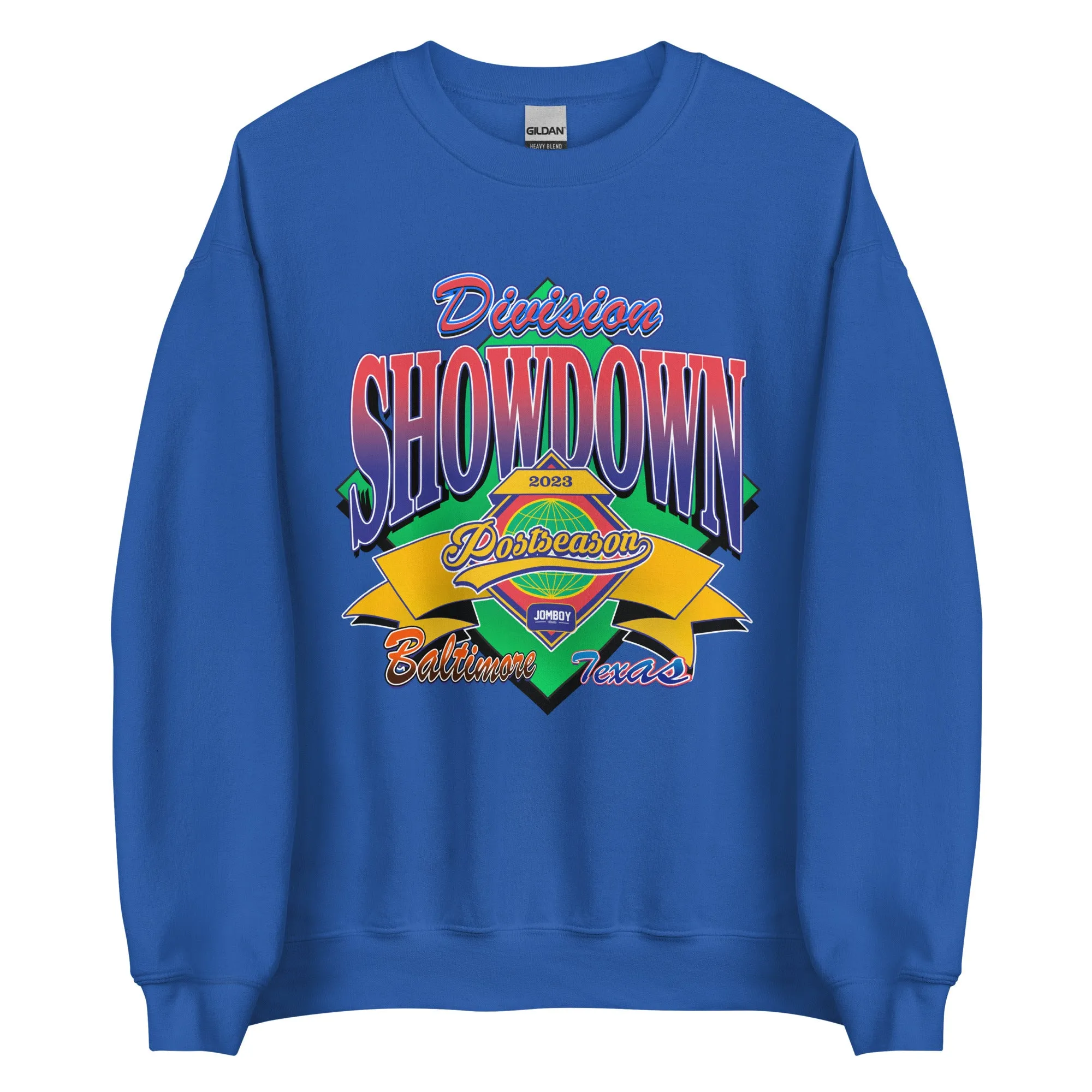 BAL vs. TEX: The '23 DS | Crewneck Sweatshirt