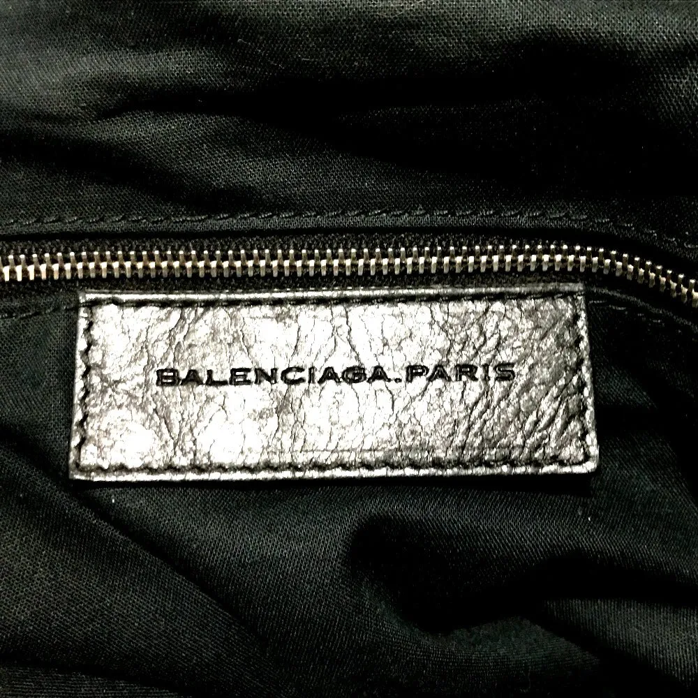 BALENCIAGA Backpack 298114 Sheepskin black Backpack Backpack unisex(Unisex) Used Authentic