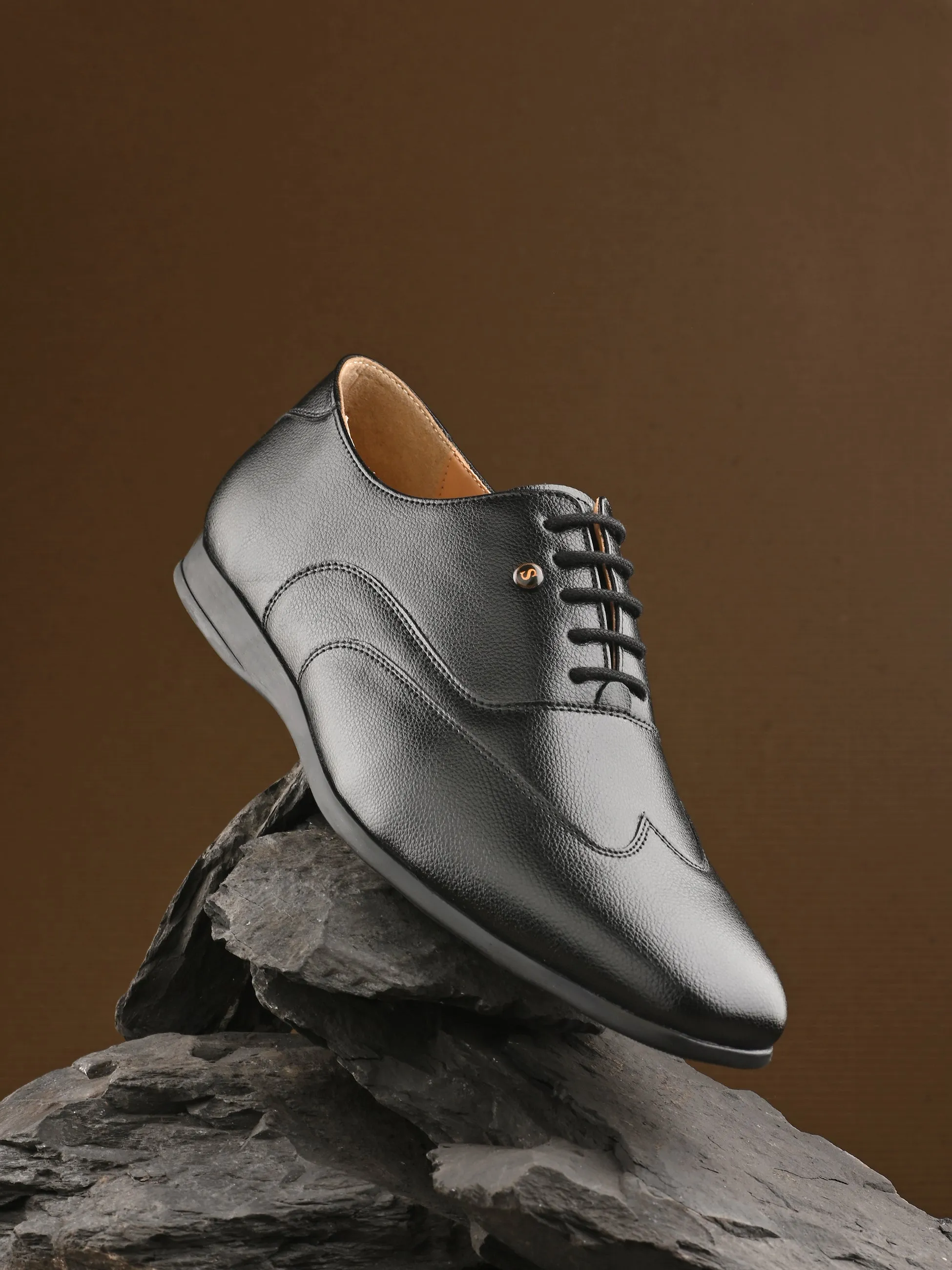 Barbados Black Oxford Shoes