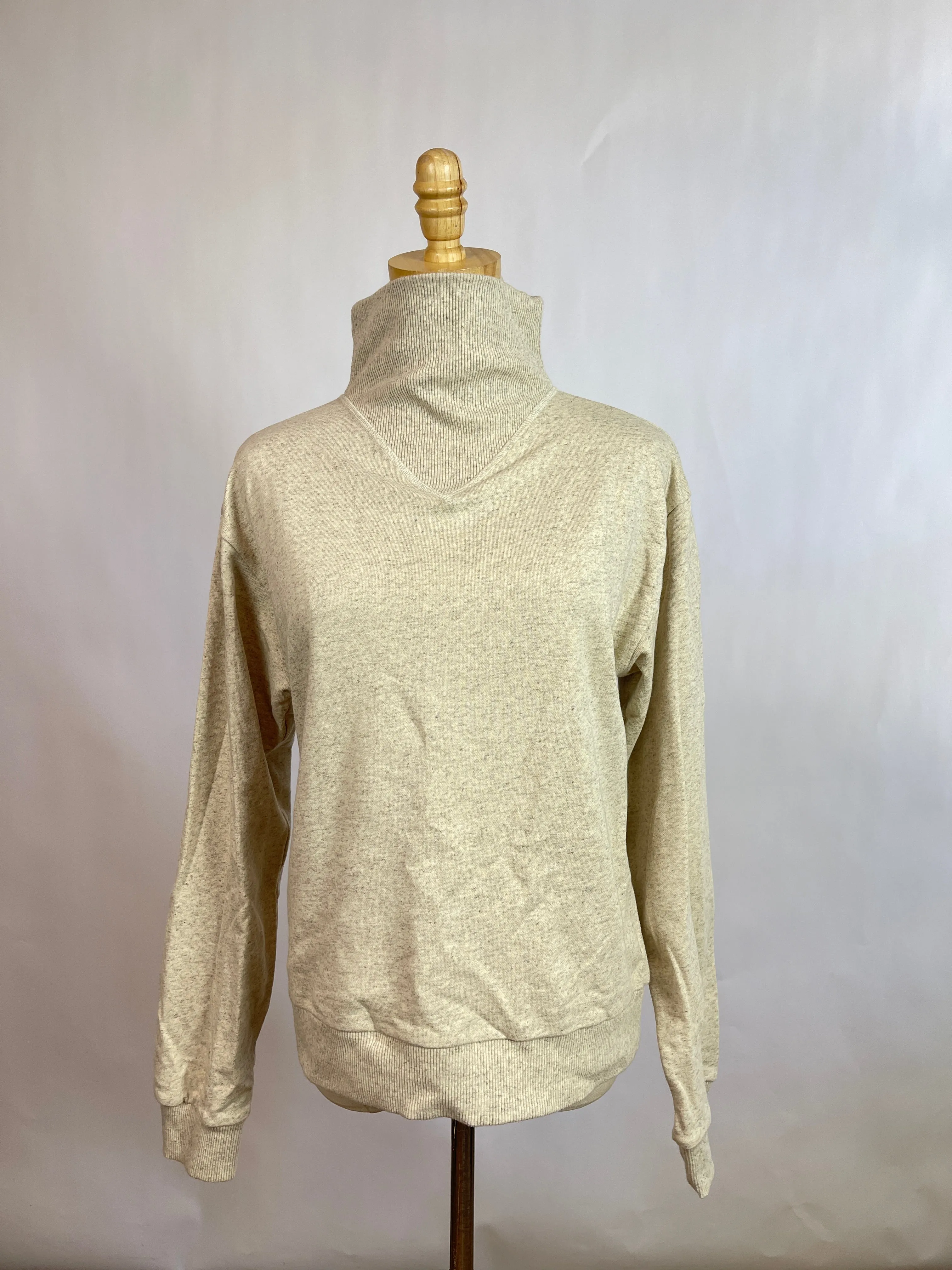 Baserange Mock Neck Sweatshirt (S)