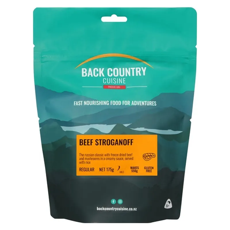 Beef Stroganoff Freeze Dried Meal - Regular Serve