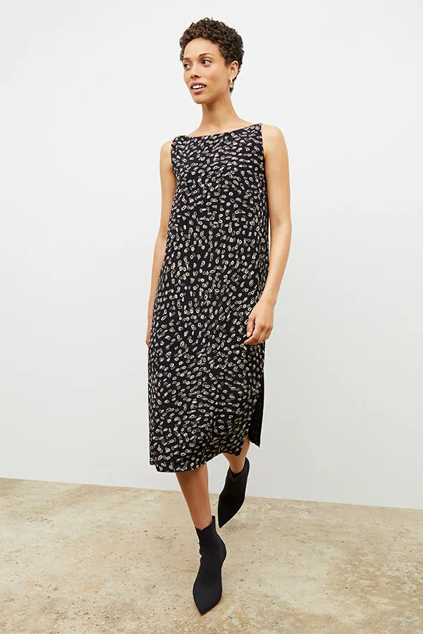 Bevin Dress - Washable Silk :: Spin Dot