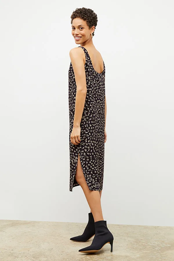 Bevin Dress - Washable Silk :: Spin Dot