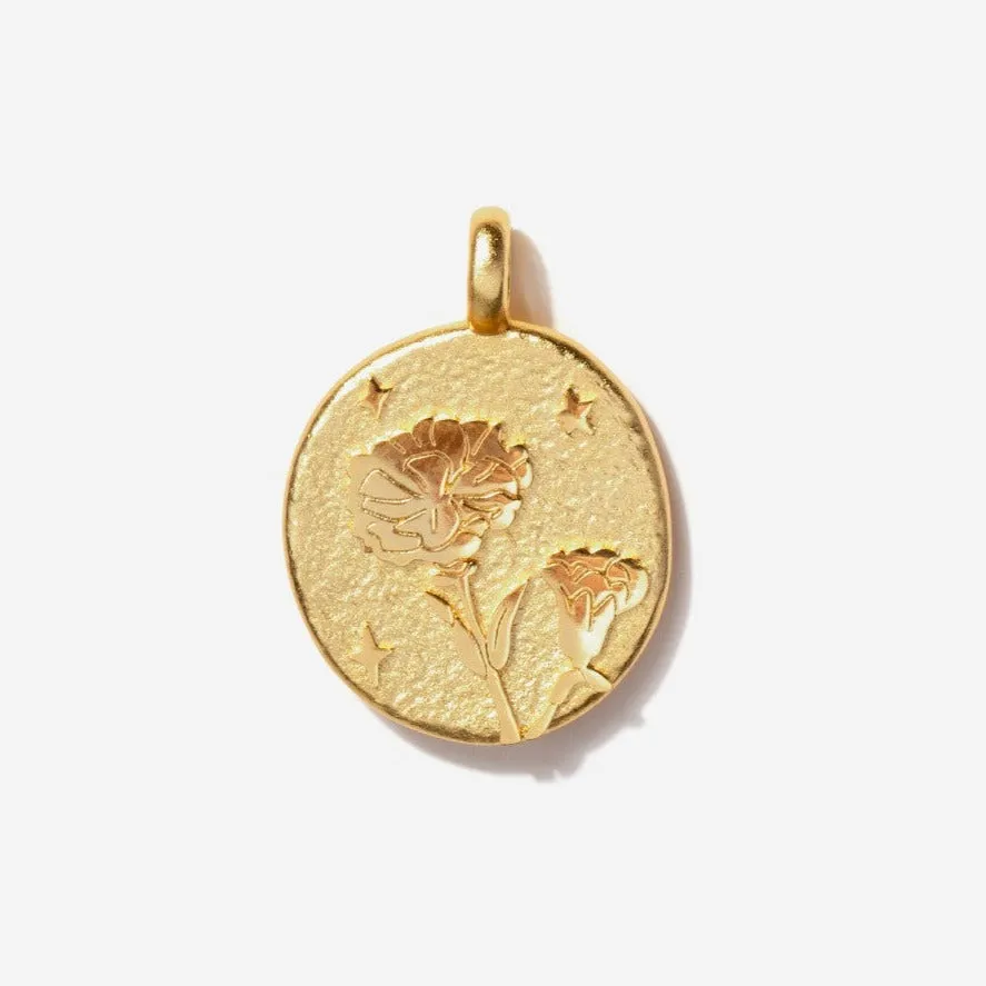 Birth Flower Charm