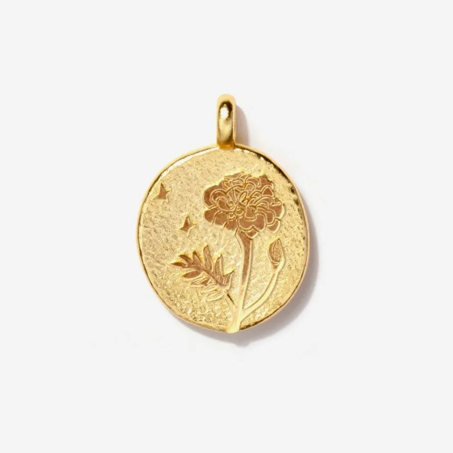 Birth Flower Charm