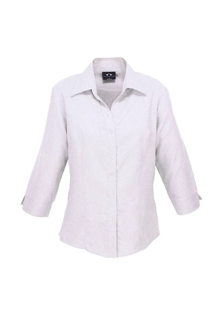 Biz Corporate Women's Plain Oasis 3/4 Sleeve Shirt LB3600