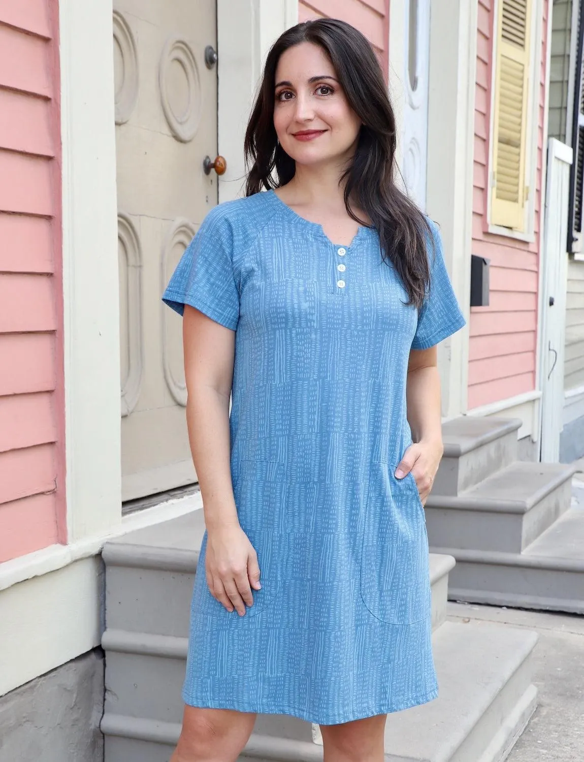 Blue Rain Organic Dress