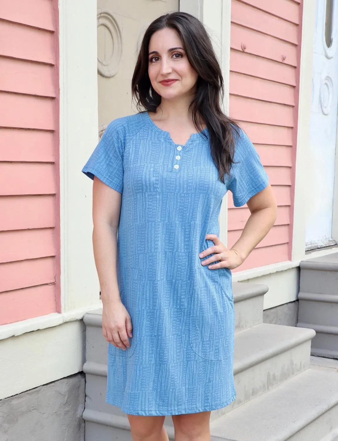 Blue Rain Organic Dress