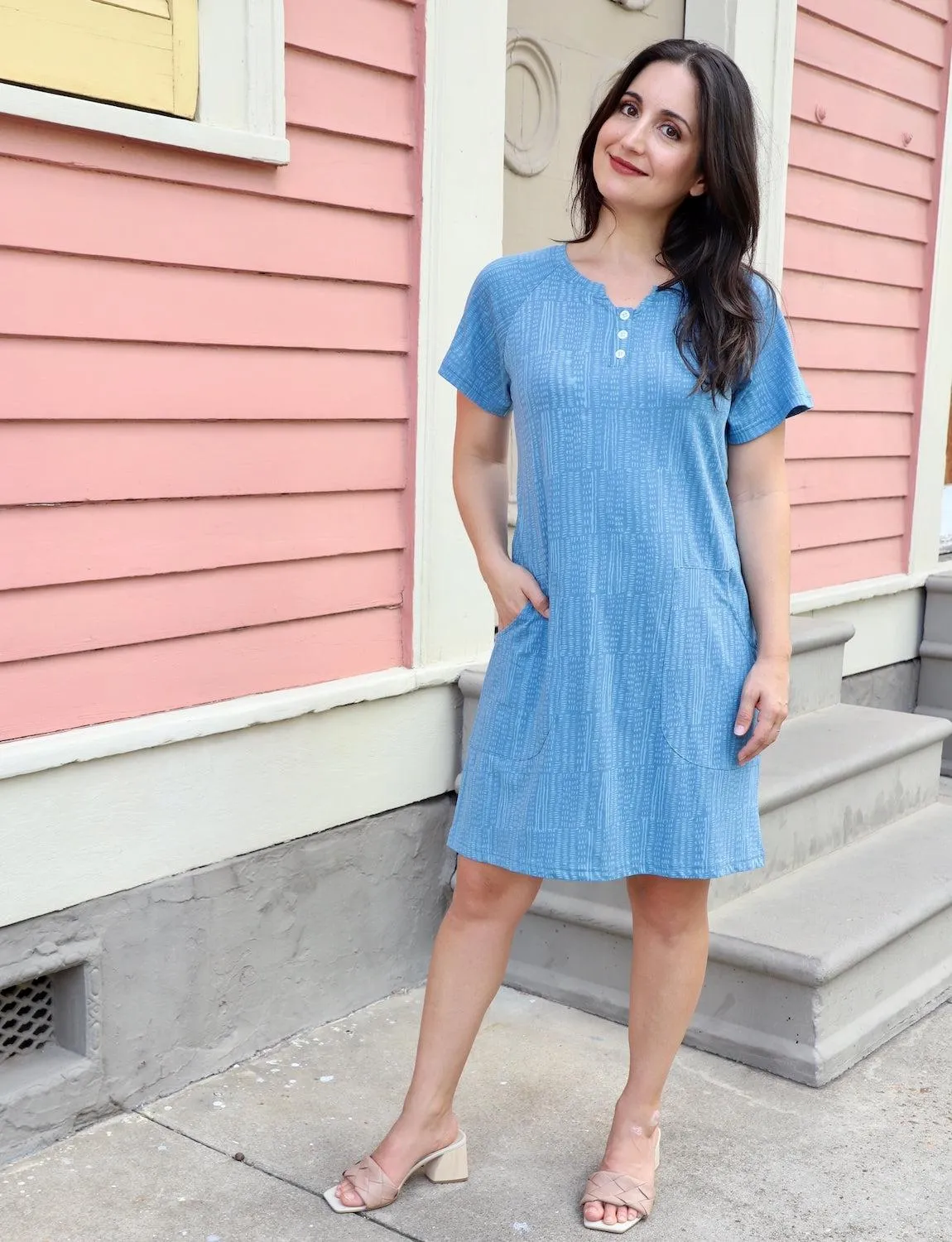 Blue Rain Organic Dress