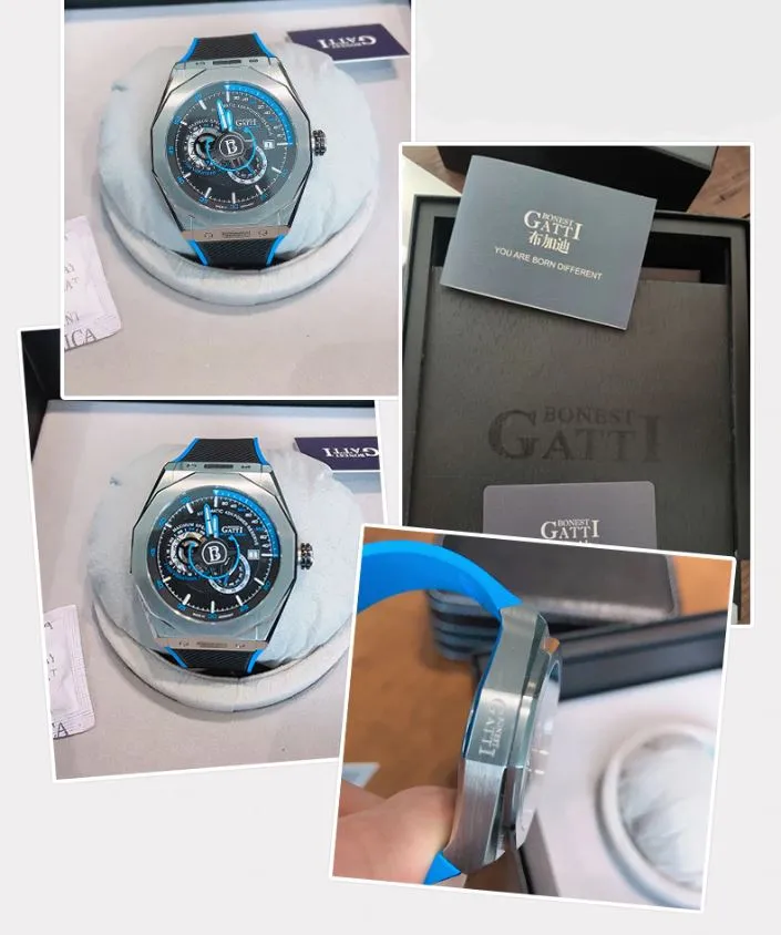 Bonest Gatti™ Men's Luxury German Watch