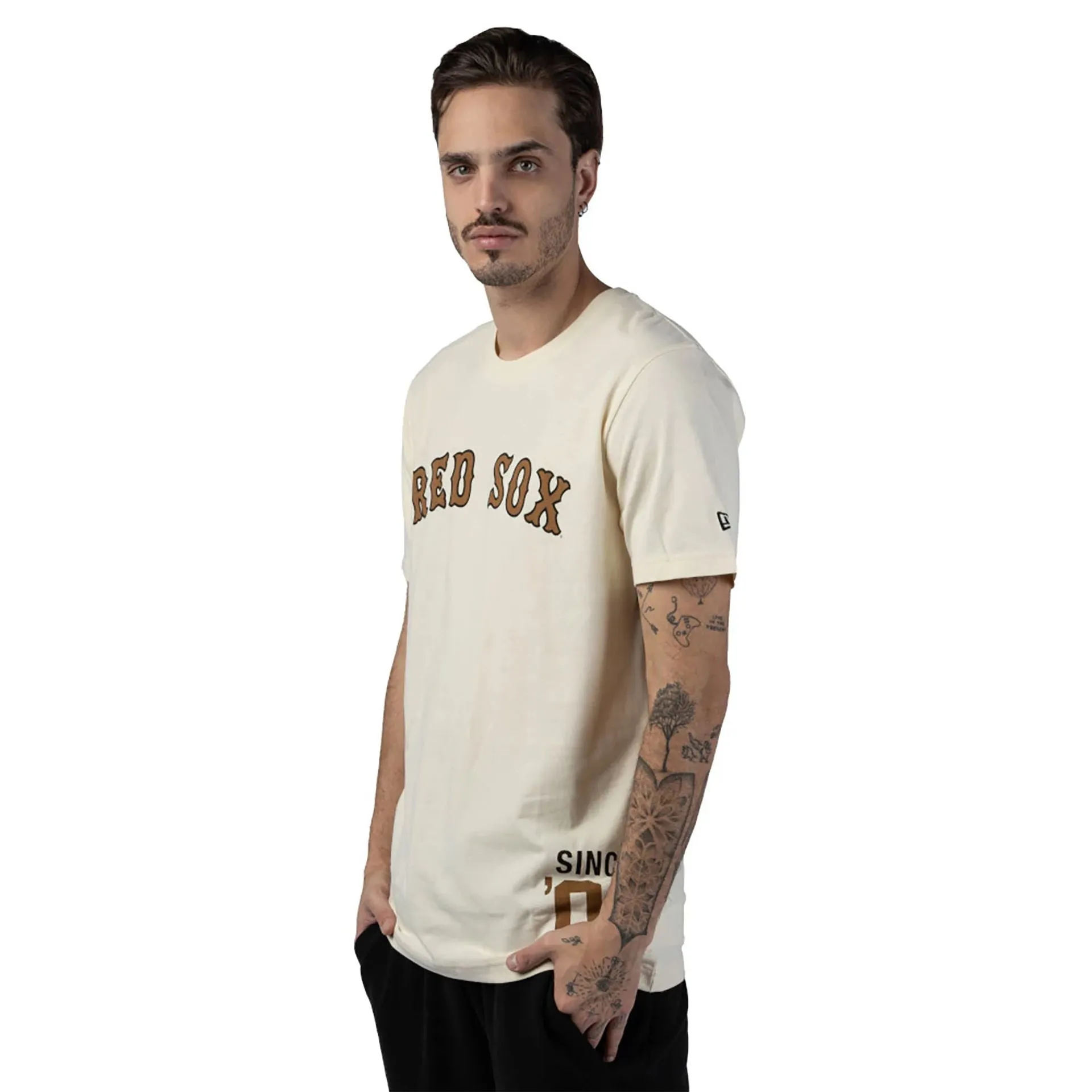 Boston Red Sox MLB Cord White T-Shirt