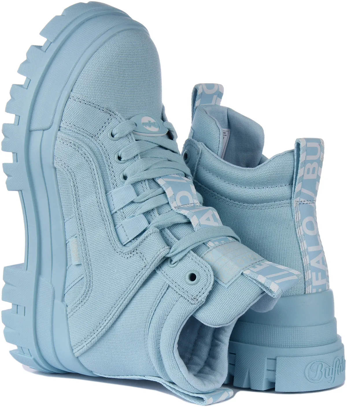 Buffalo Aspha NC Mid In Light Blue For Women