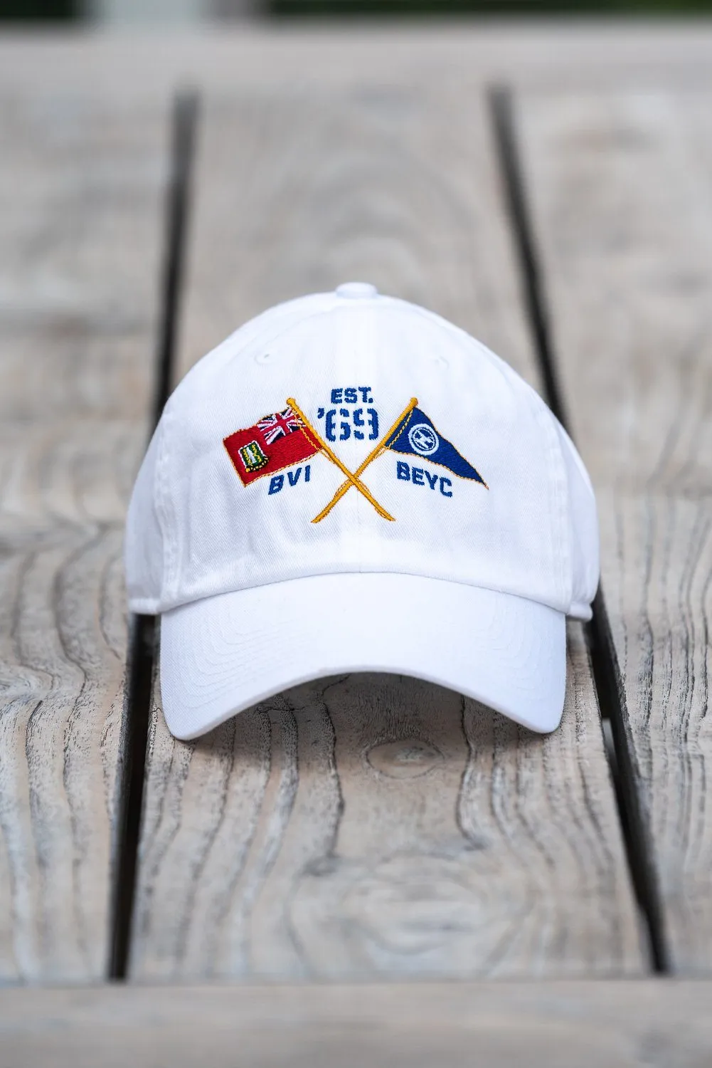 BVI & Bitter End Cross Flags Cap | X-Large Size