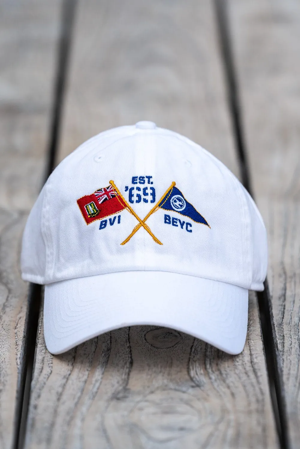 BVI & Bitter End Cross Flags Cap | X-Large Size