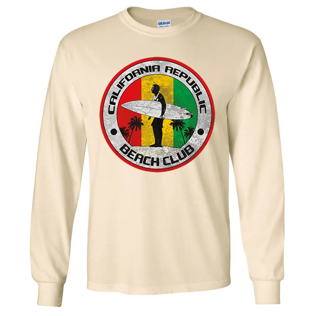 California Republic Beach Club Long Sleeve Shirt