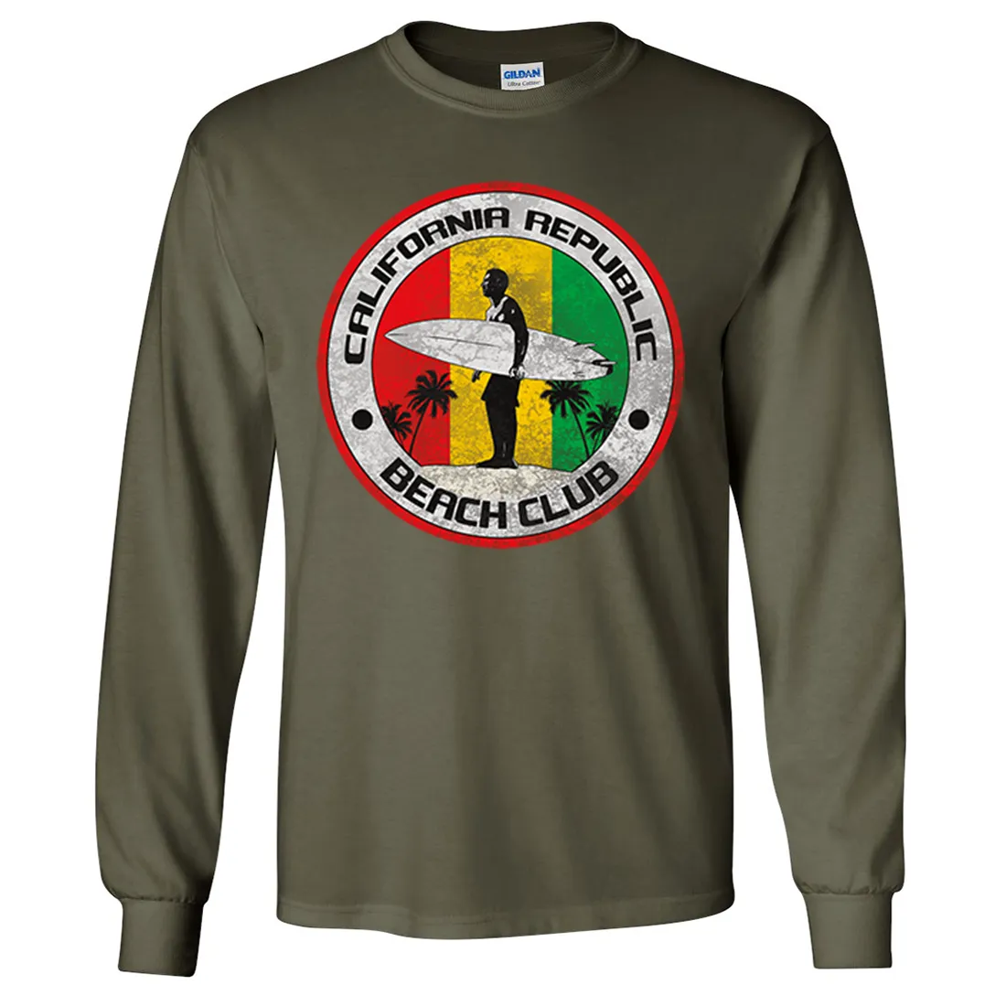 California Republic Beach Club Long Sleeve Shirt