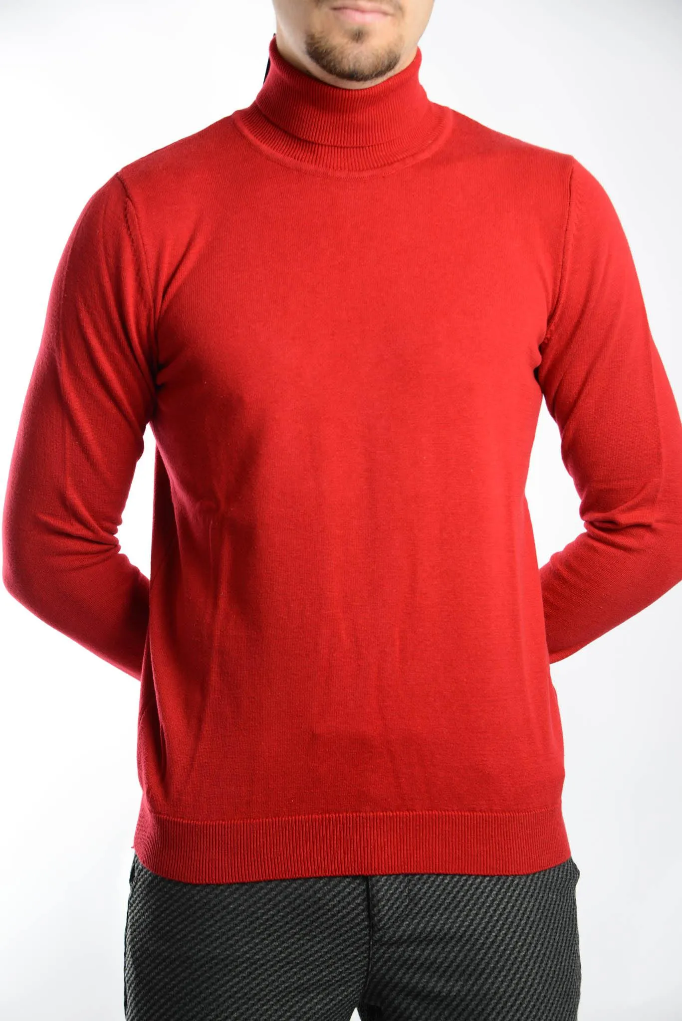 Cambridge Slim Fit Turtleneck Euro Sweater