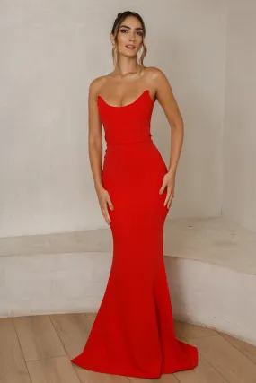 Celine Gown - Red